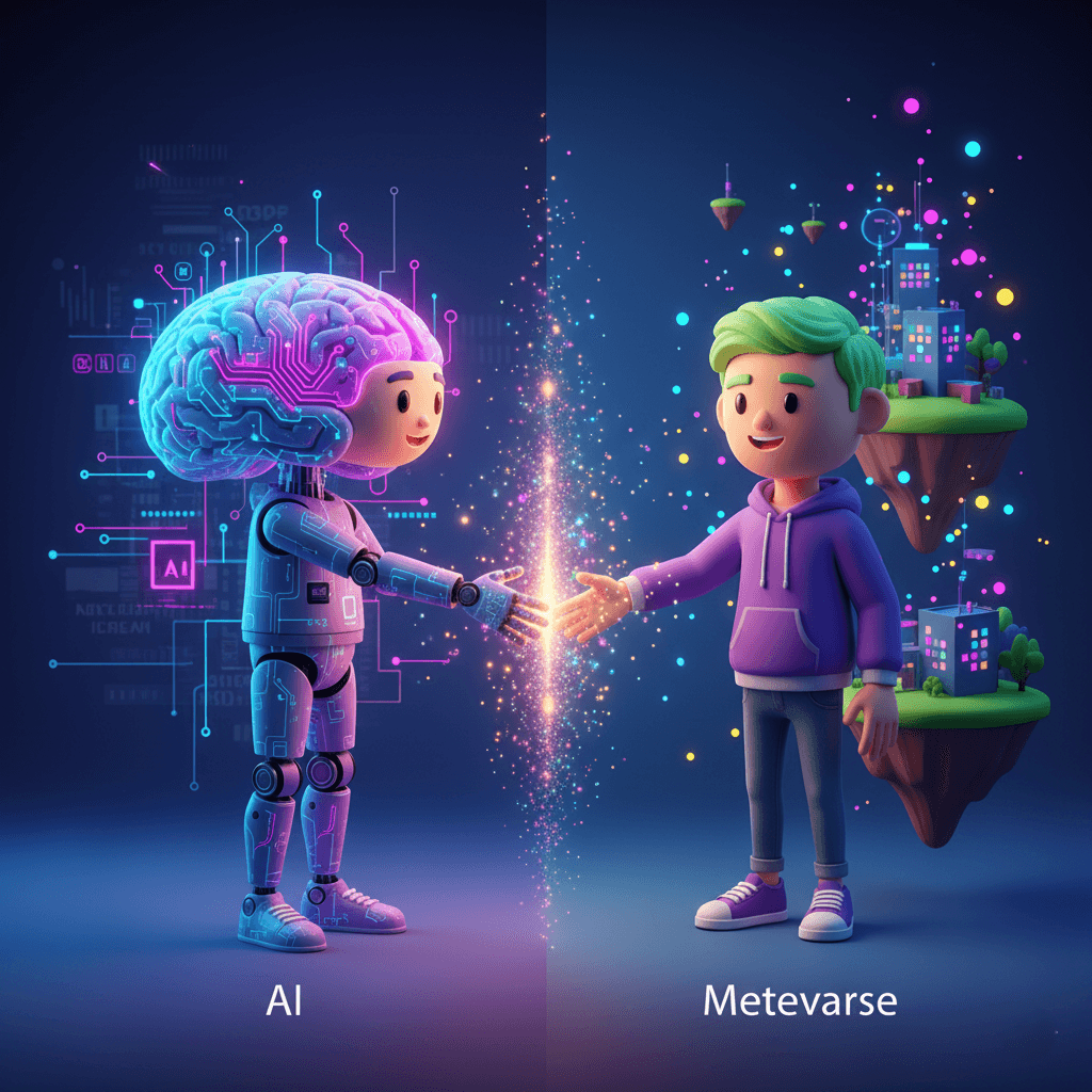 Are AI and the Metaverse the Same? A Simple Explanation