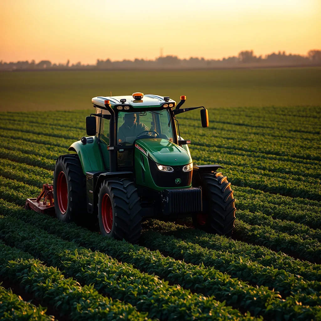 Autonomous Farming Tractor