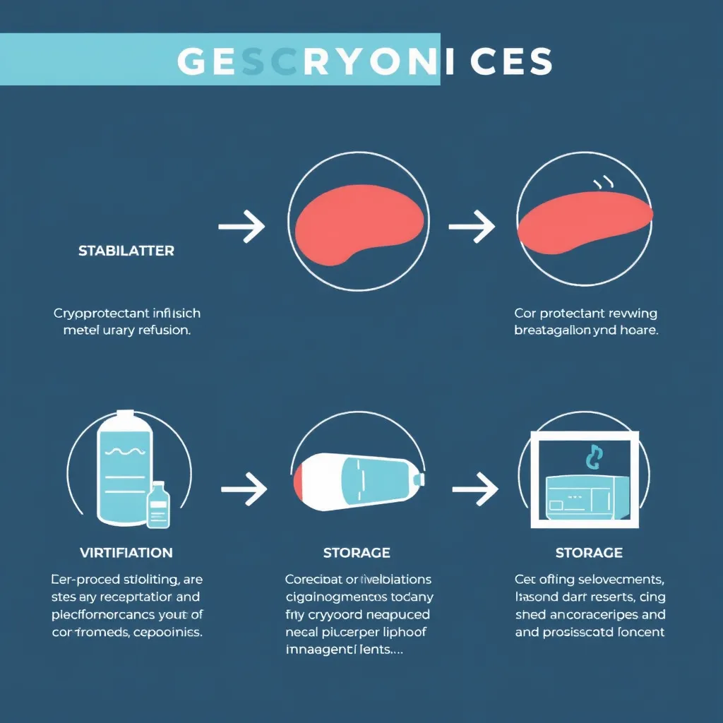 Cryonics Process Diagram