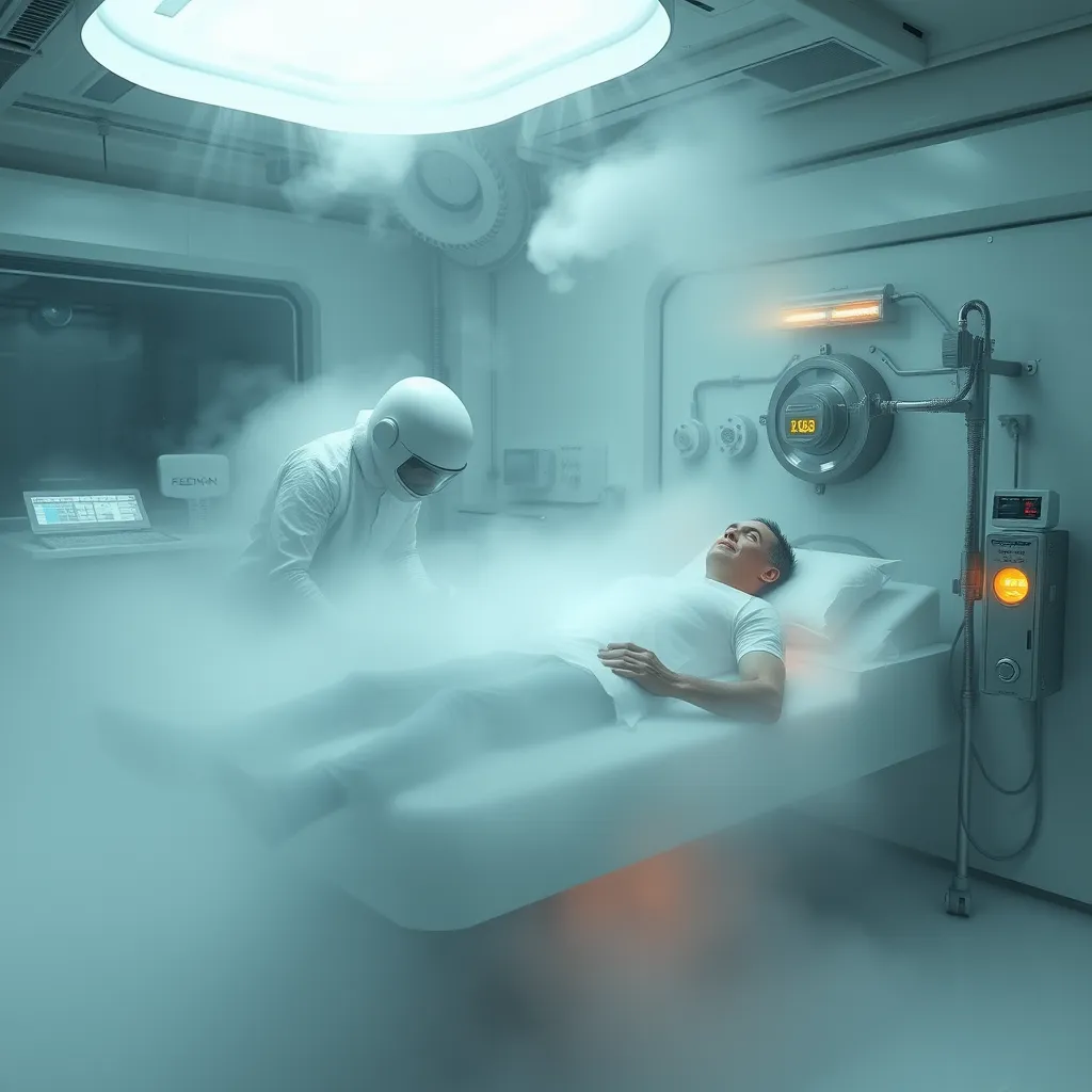 Liquid Nitrogen Cooling Cryonics