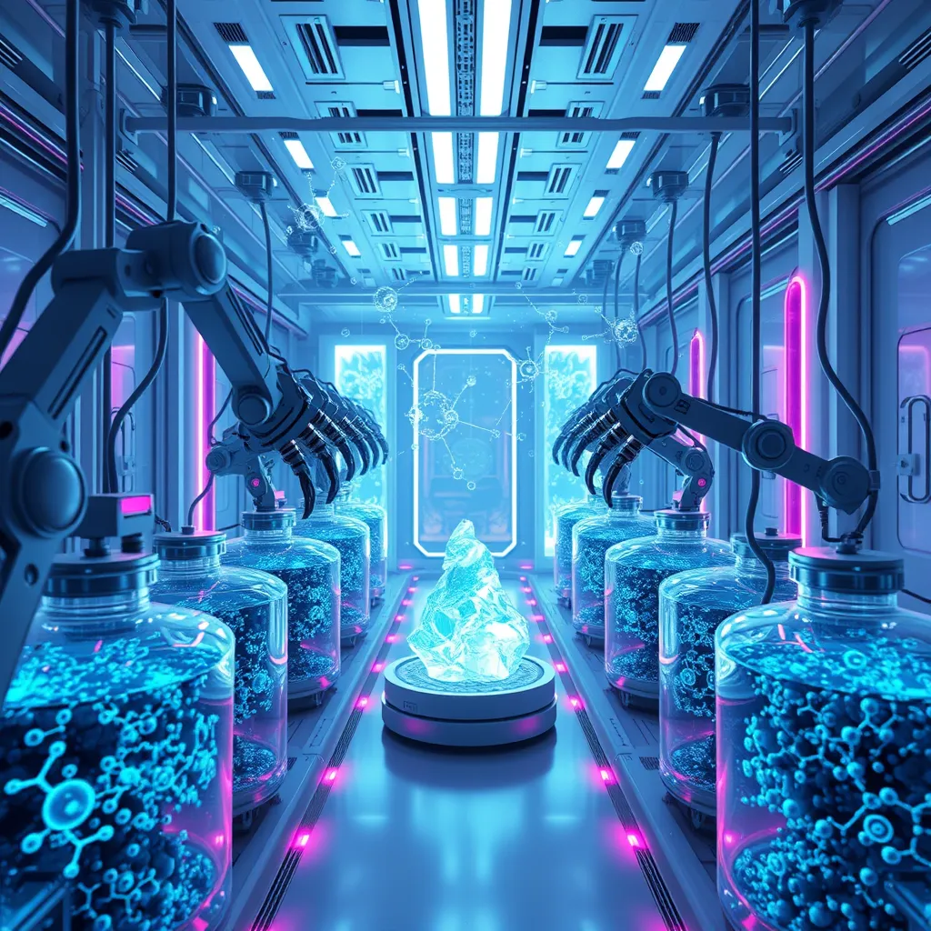 Molecular assembly in a futuristic nano-factory